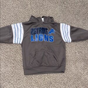 NFL Detroit Lions Kids Hoodie - Gray and Blue